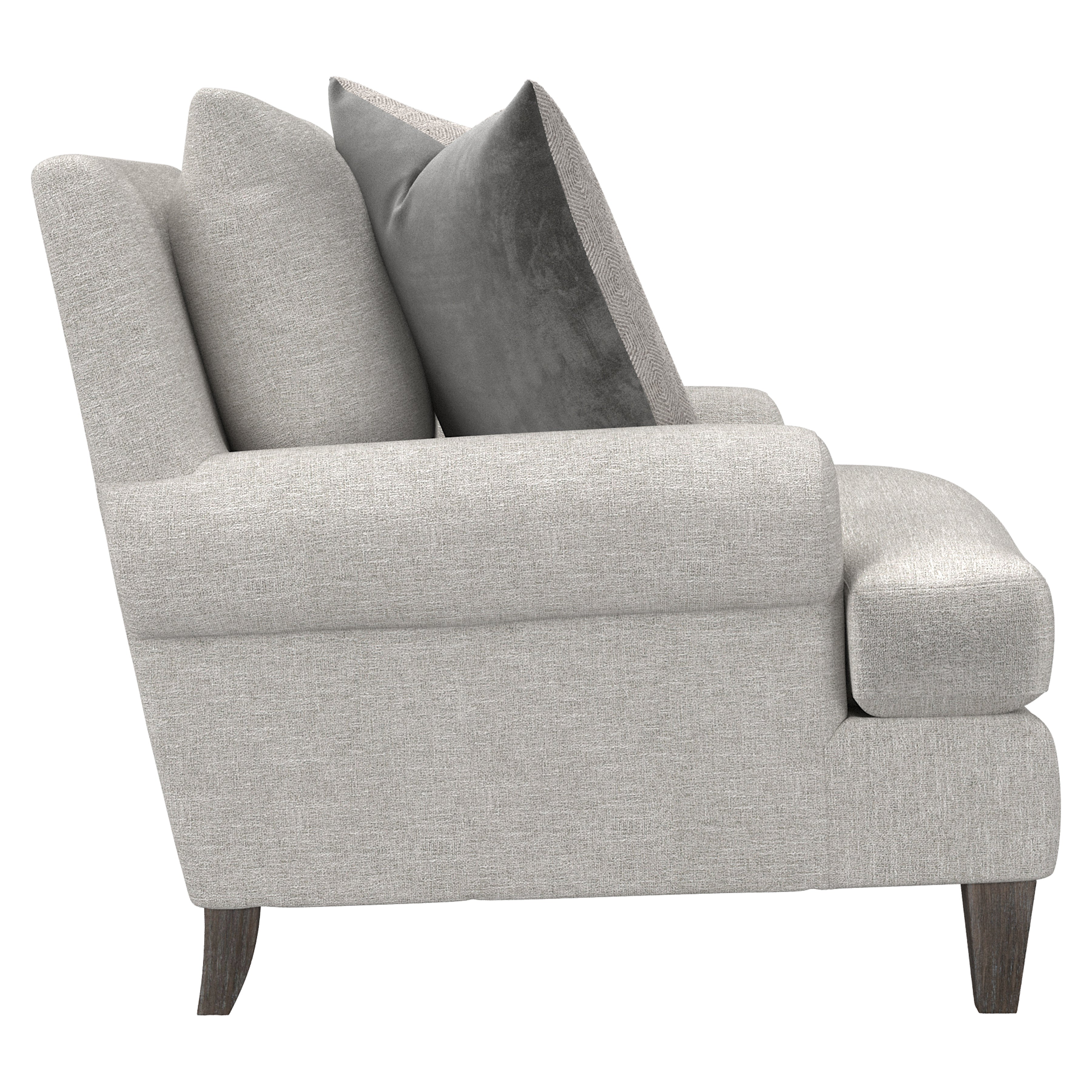 Bernhardt Living | Bernhardt Gray Isabella Chair - Portobello | P4612B