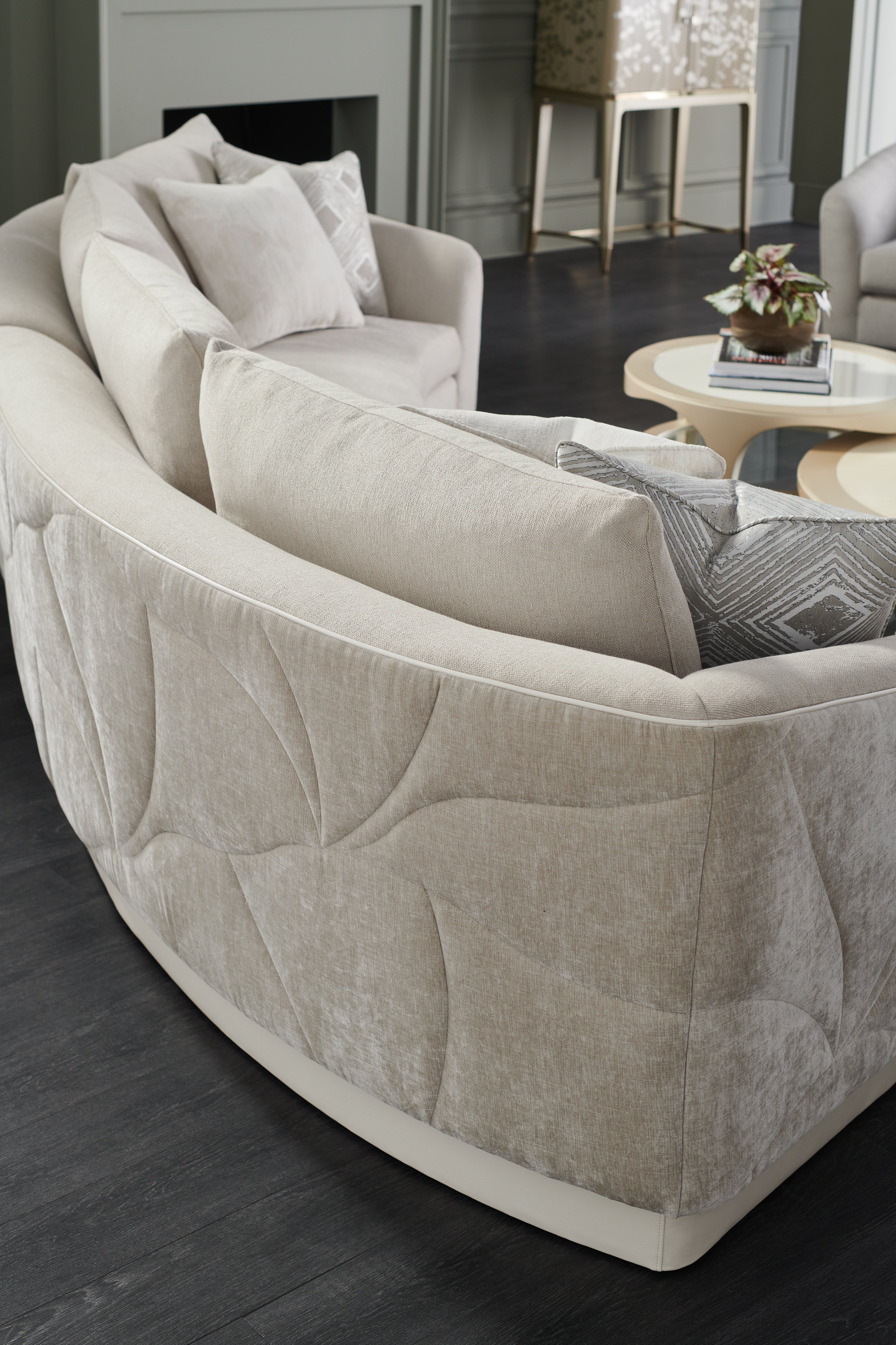 Caracole Fanciful Laf Loveseat
