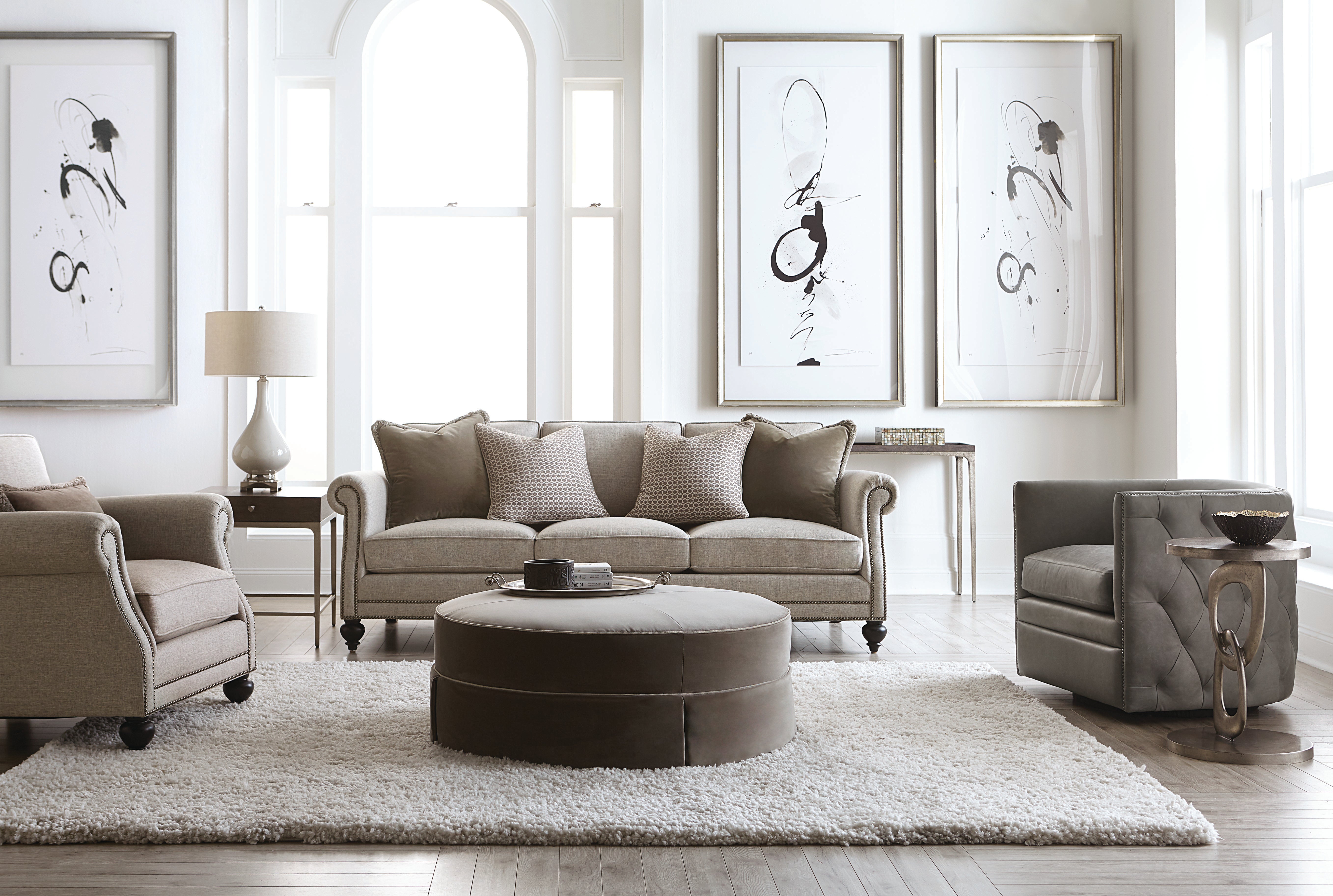 Bernhardt Living | Bernhardt Brae Chair - Mocha | B6712D
