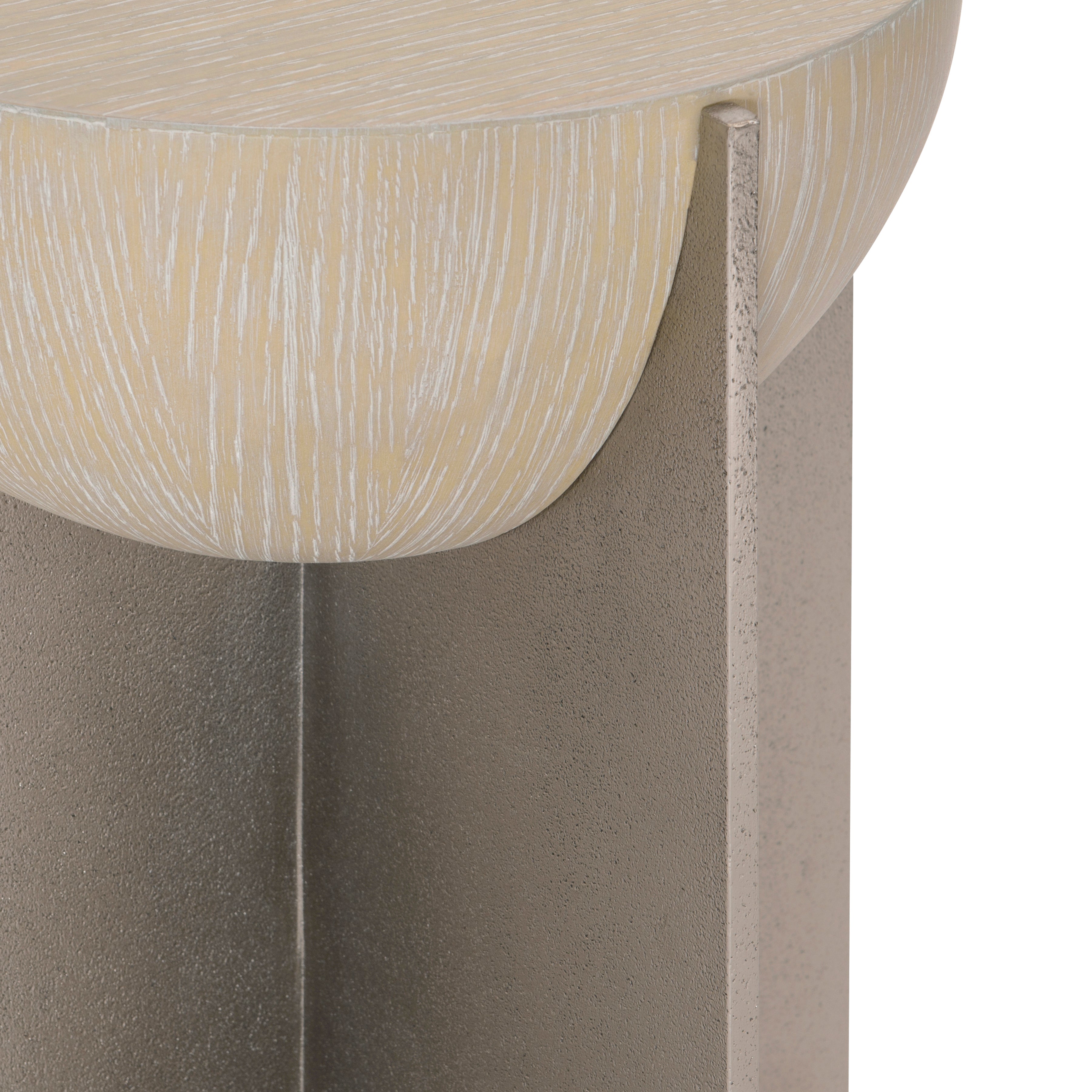 Bernhardt,Bernhardt Living | Bernhardt Solaria Aluminum Base Accent Table - Dune | 310126