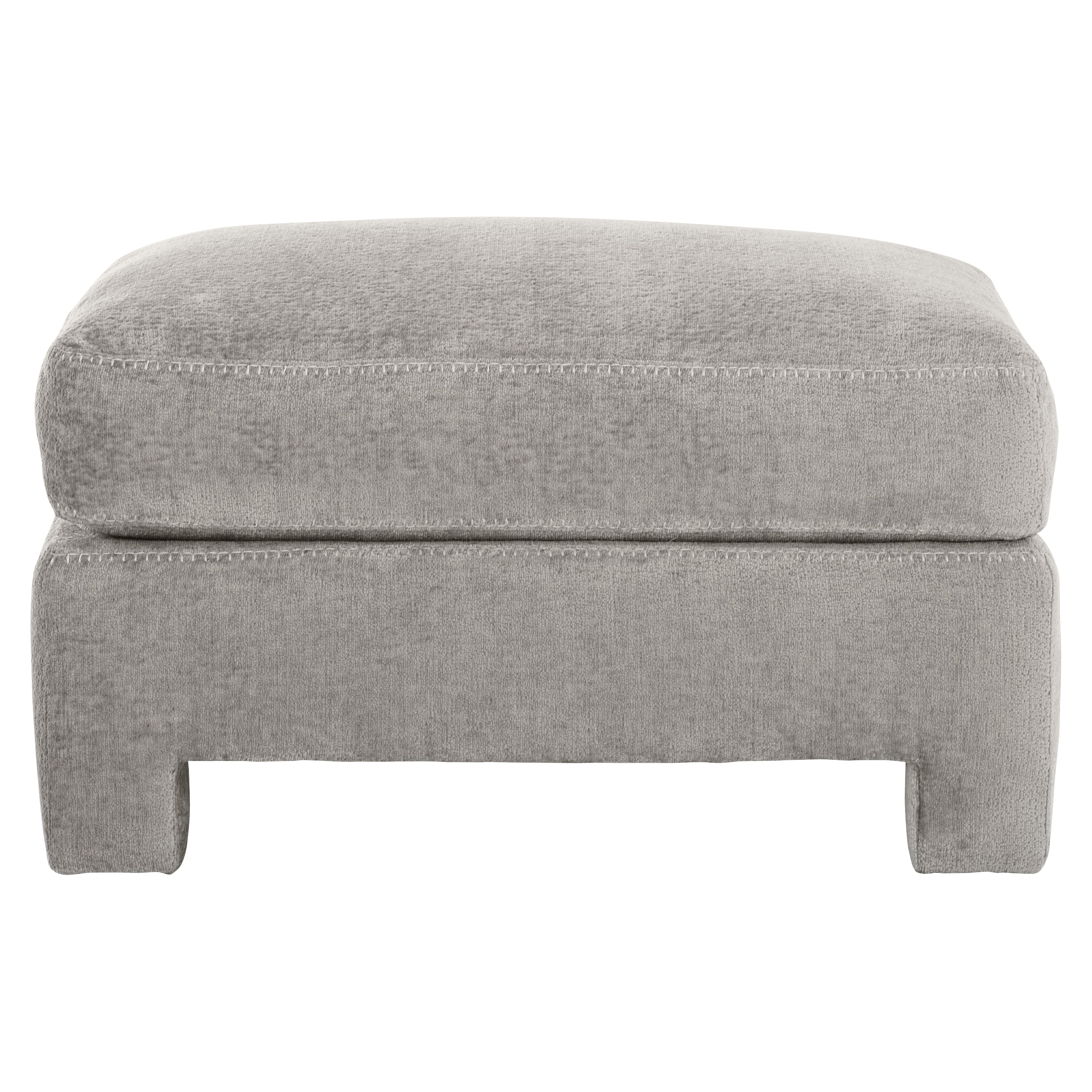 Bernhardt Living | Bernhardt Mily Ottoman - Grey | P1291A