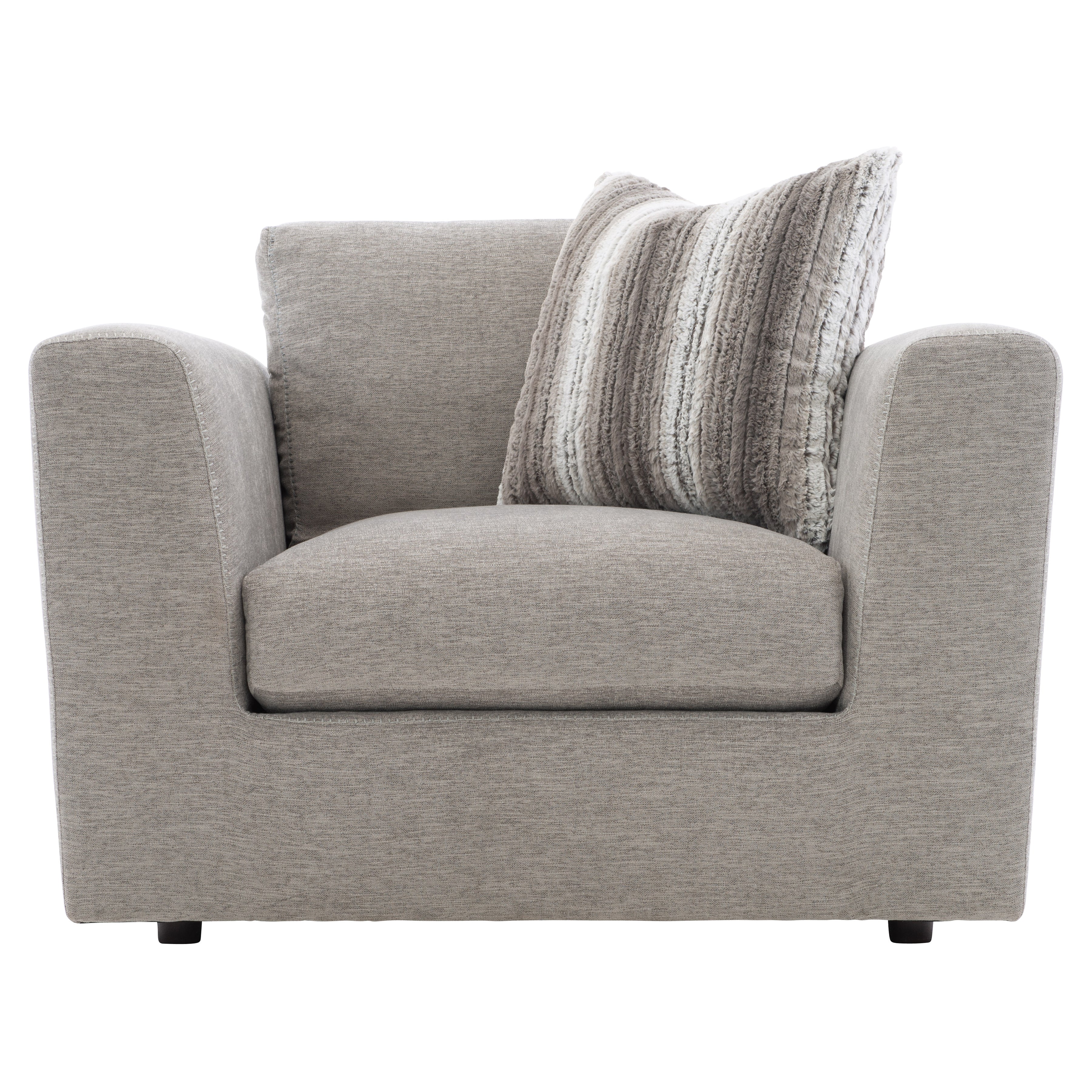 Bernhardt Living | Bernhardt Remi Chair - Gray | P7122A
