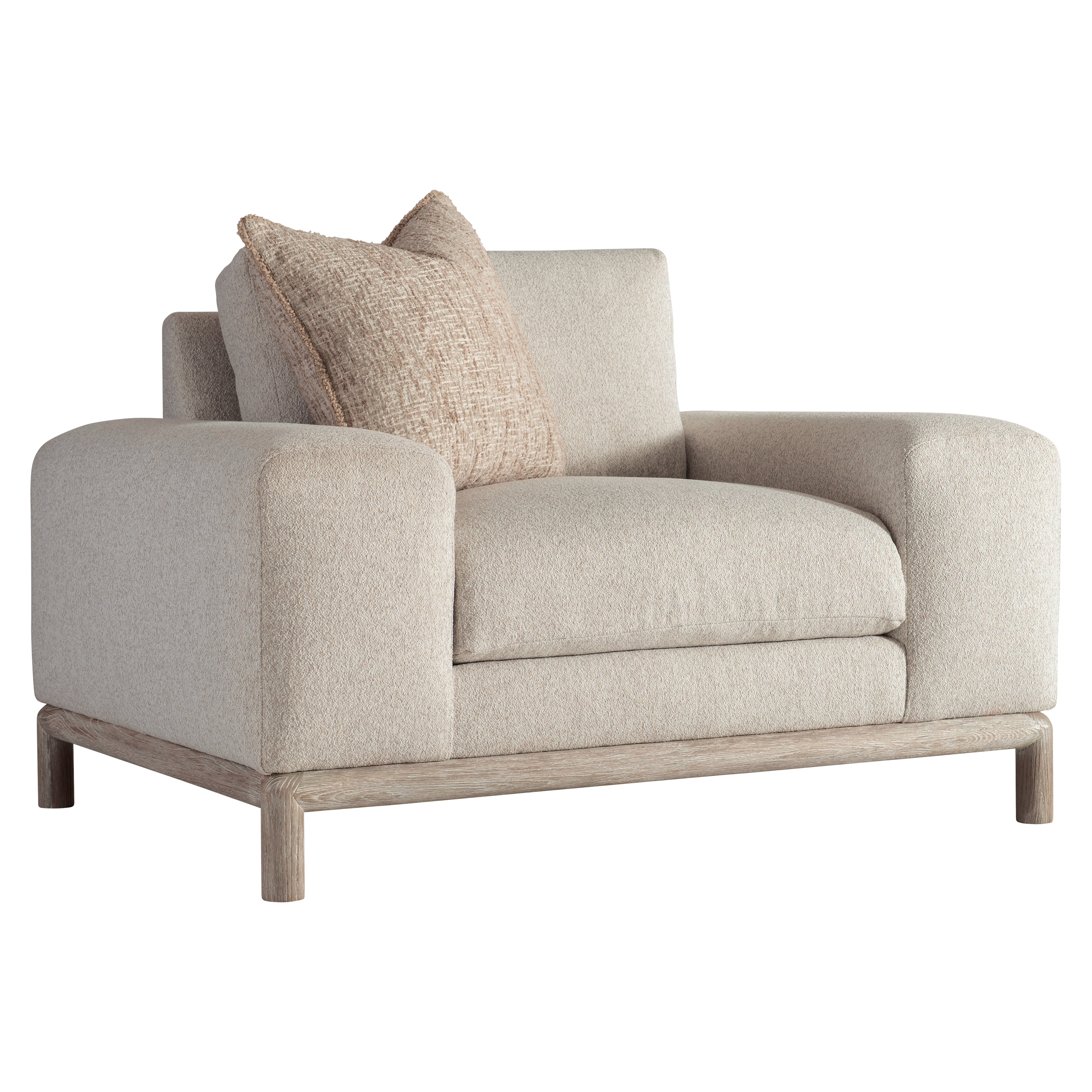 Bernhardt Living | Bernhardt Hadley Fabric Chair - White/Cream | P6283A