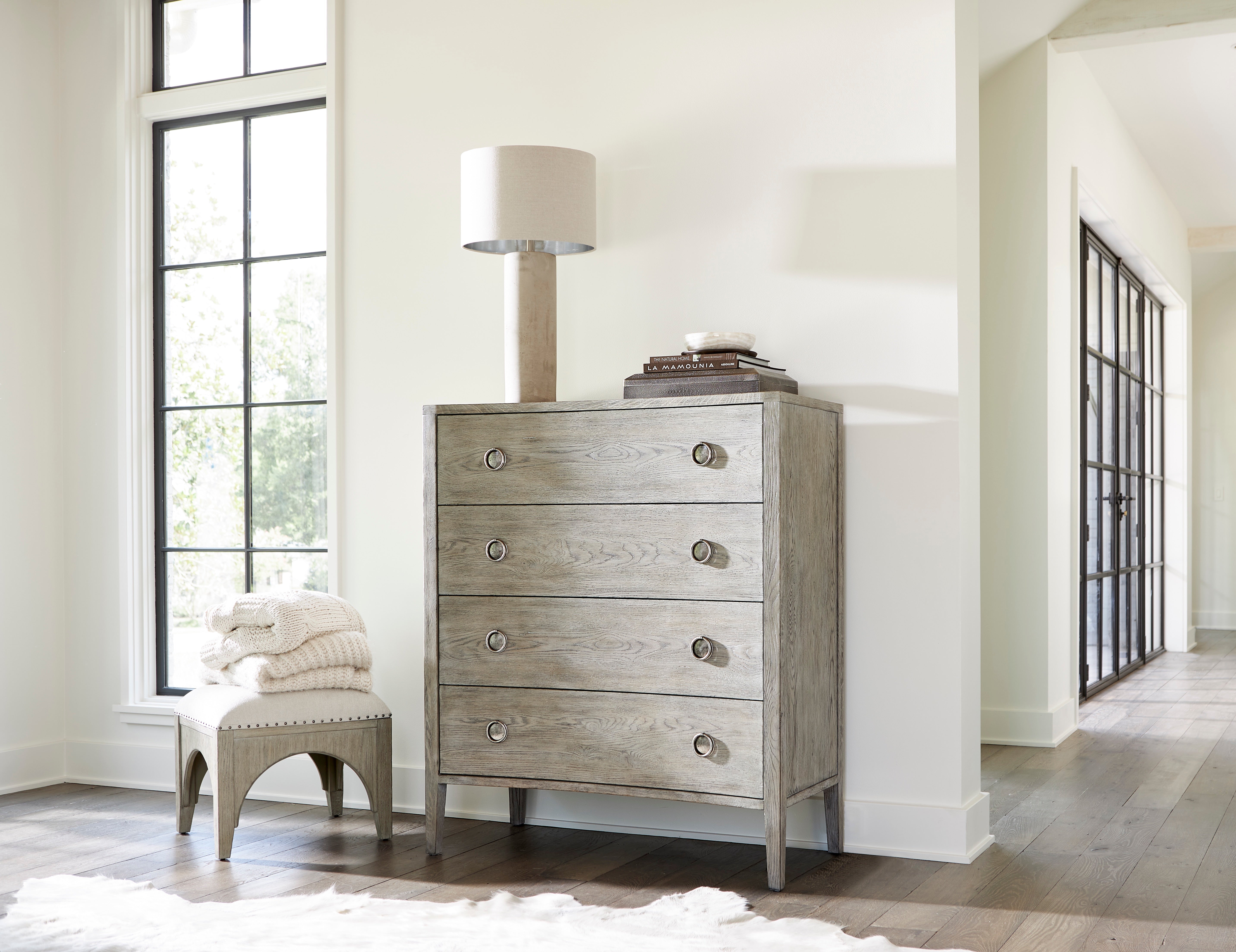 Bernhardt | Bernhardt Albion Tall Drawer Chest - Pewter | 311117