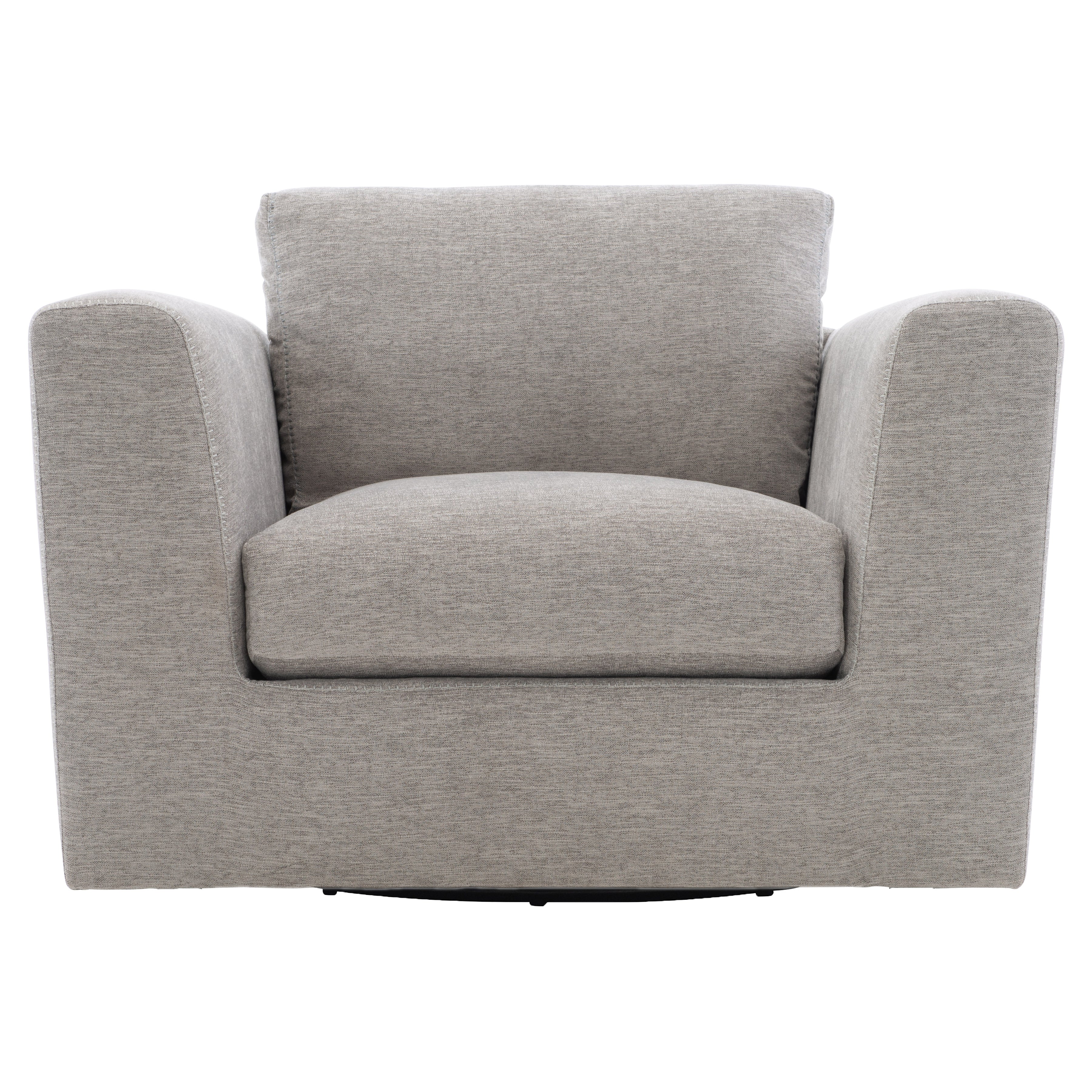 Bernhardt Living | Bernhardt Remi Swivel Chair - Gray | P7122SA