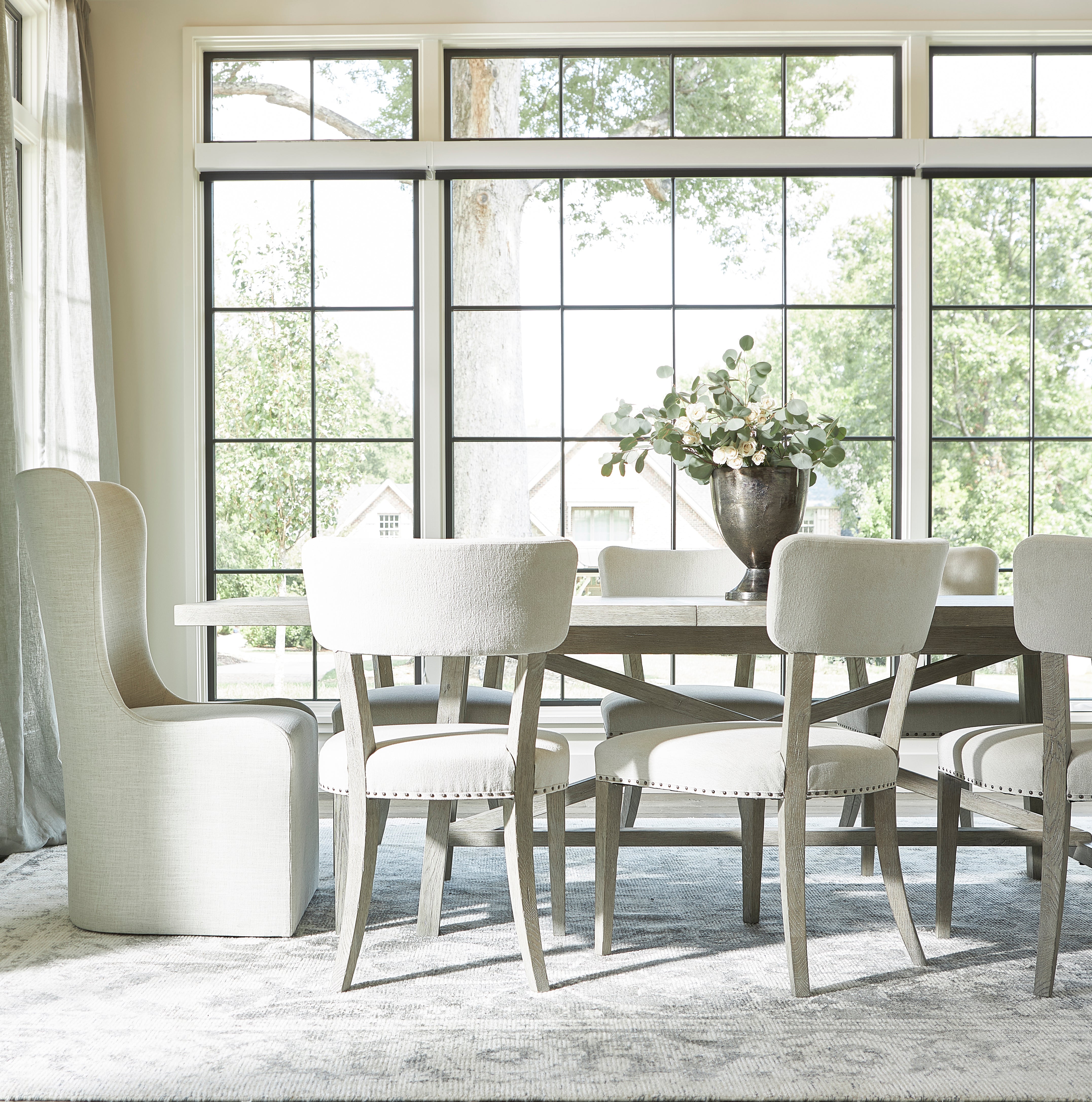 Bernhardt | Bernhardt Albion Dining Table - Pewter | K1749