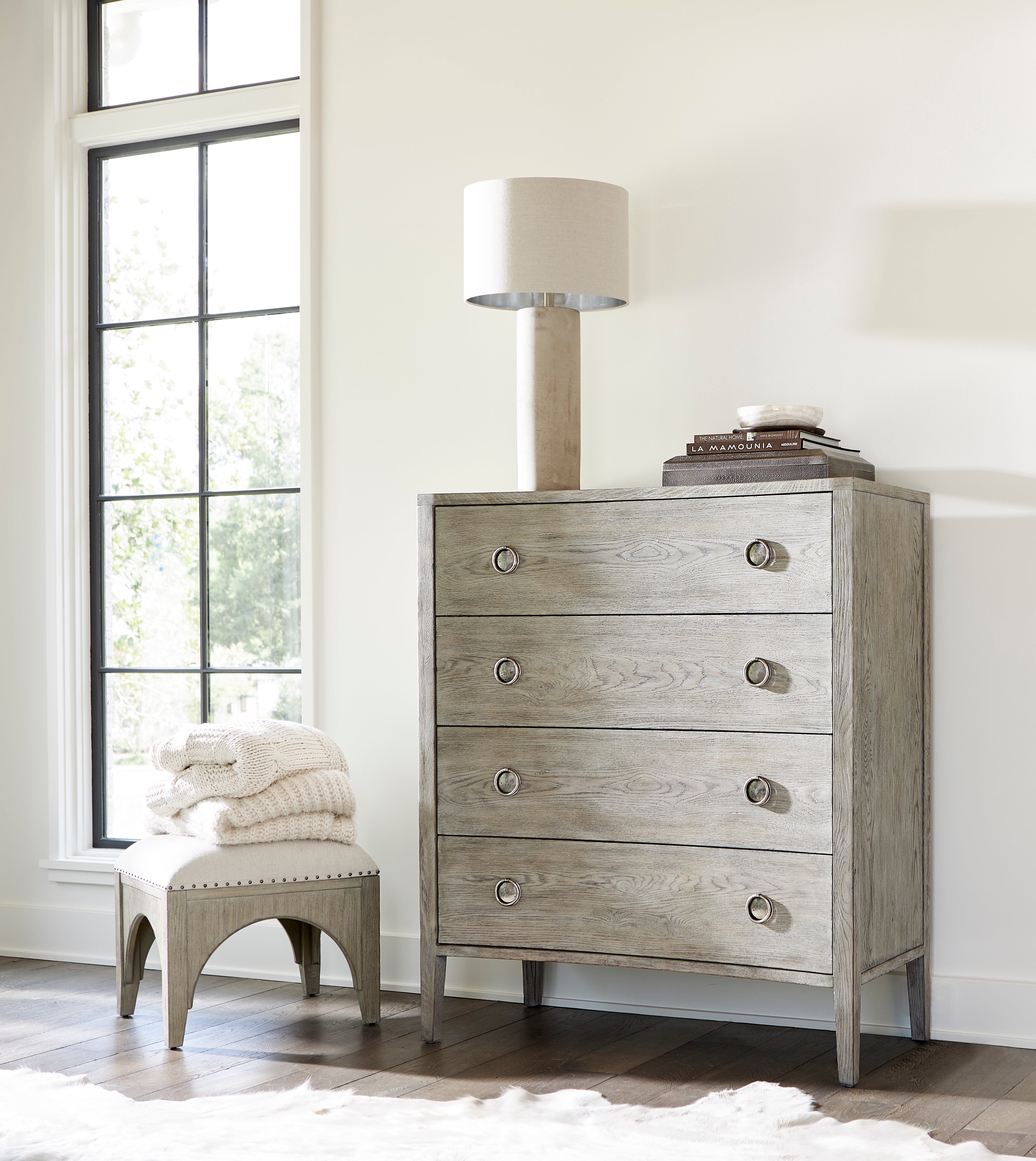 Bernhardt | Bernhardt Albion Tall Drawer Chest - Pewter | 311117