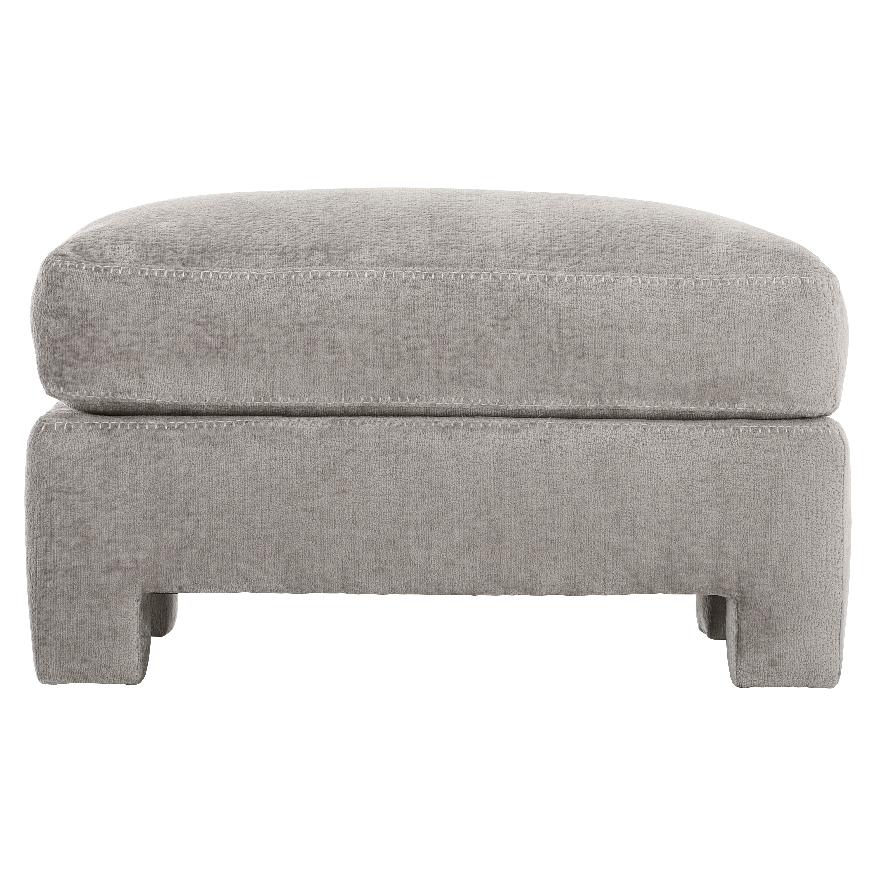 Bernhardt Living | Bernhardt Mily Ottoman - Grey | P1291A