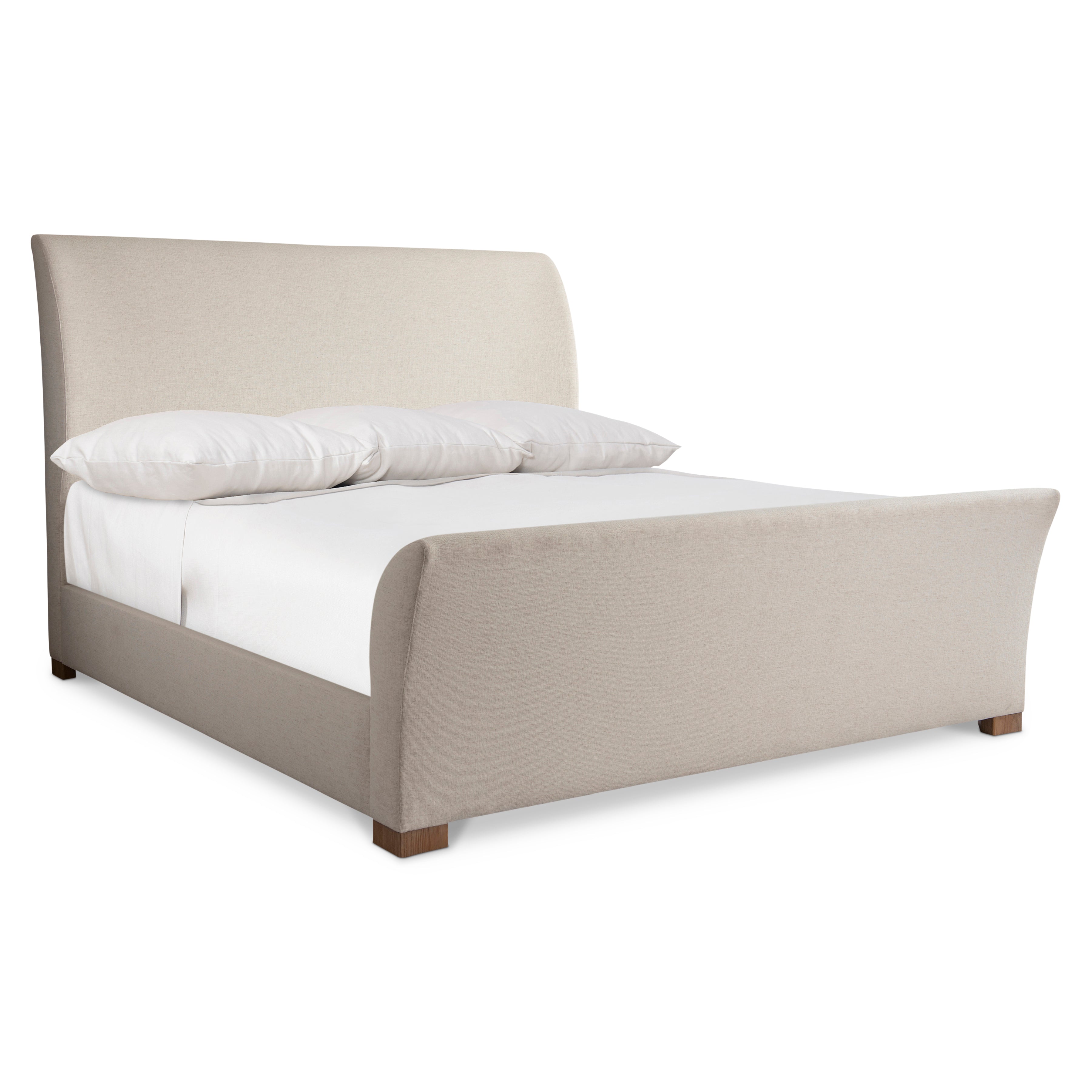 Bernhardt | Bernhardt Modulum Upholstered King Sleigh Bed - Sahara | K1827