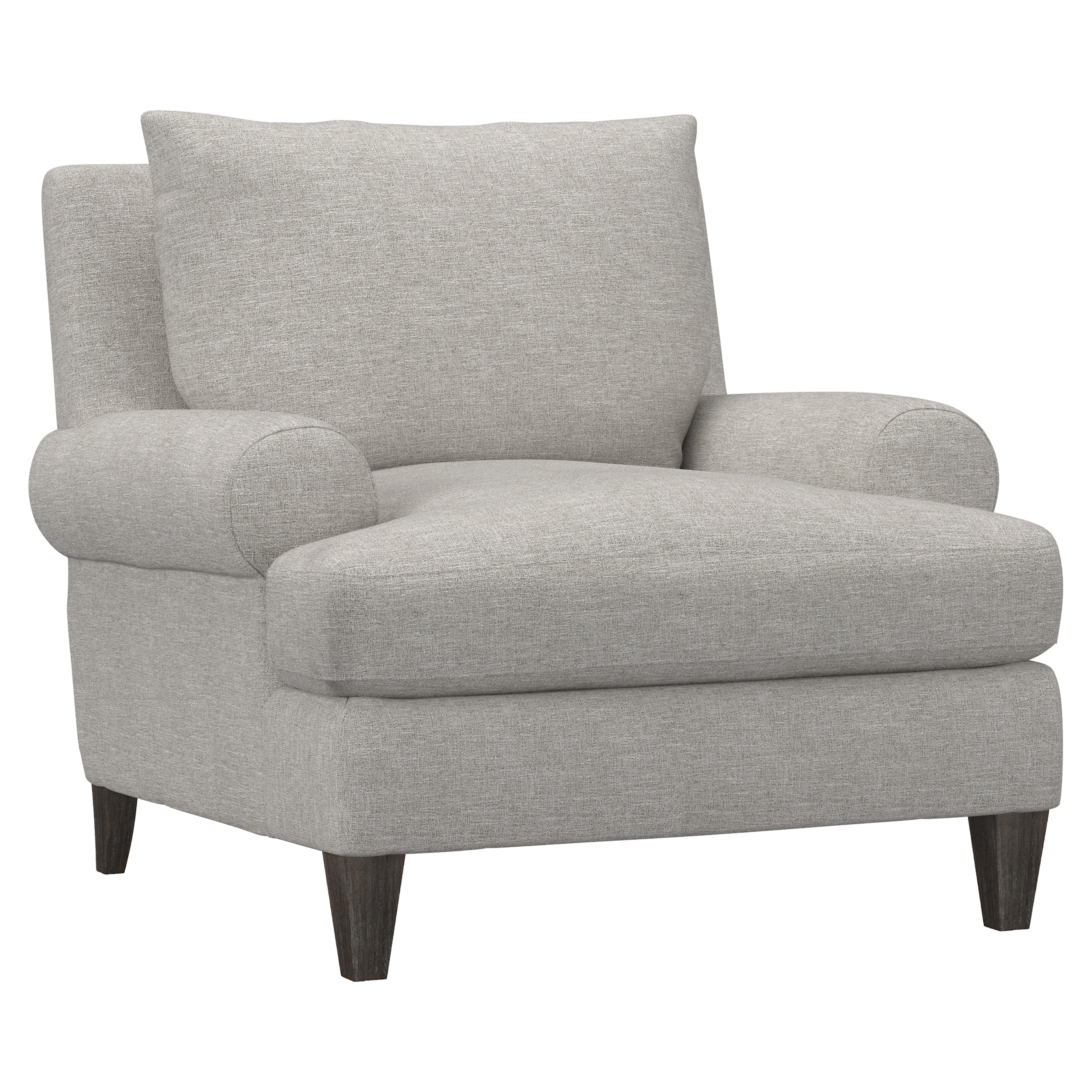 Bernhardt Living | Bernhardt Gray Isabella Chair - Portobello | P4612B