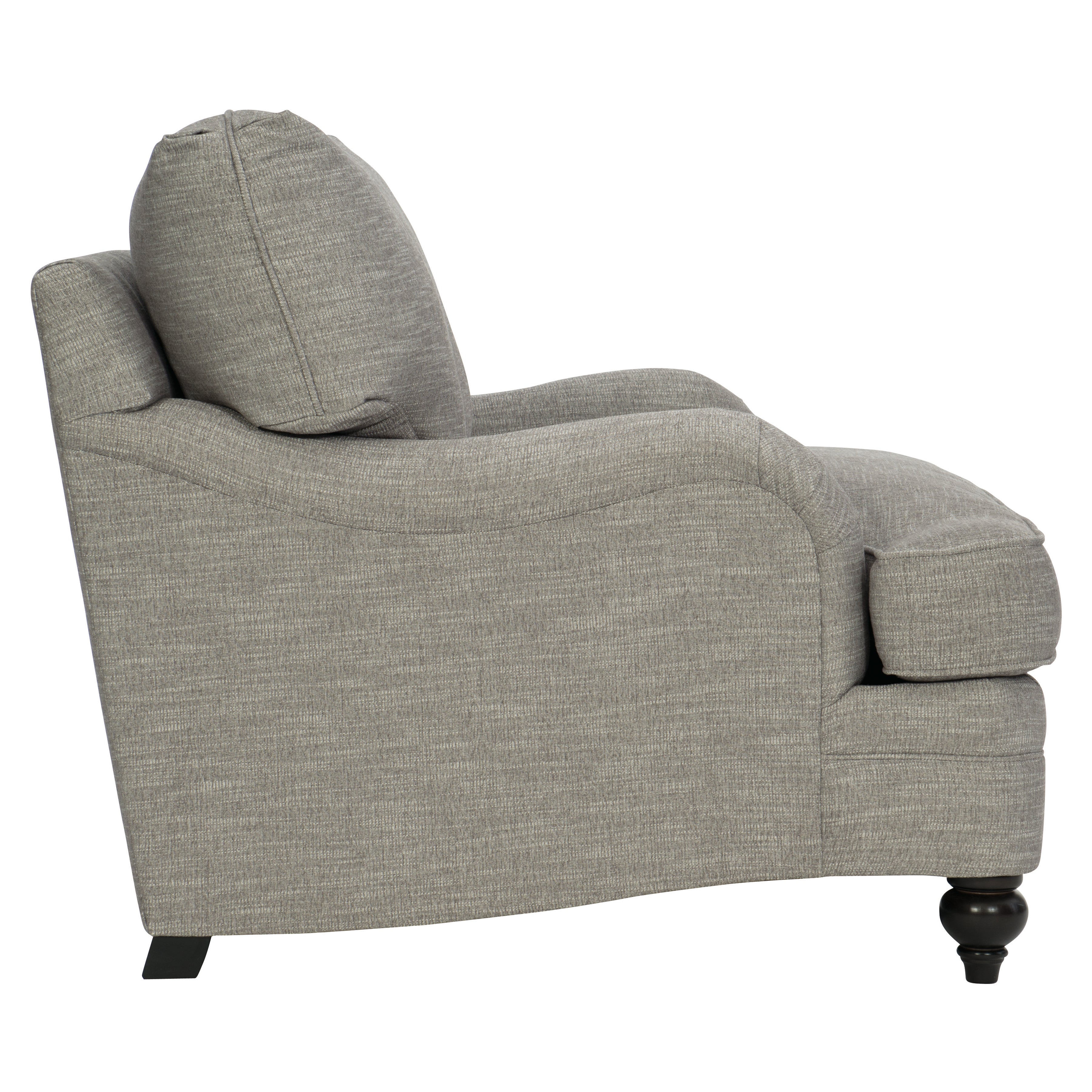 Bernhardt Living | Bernhardt Tarleton Chair 1/2 - Mocha | B4263G