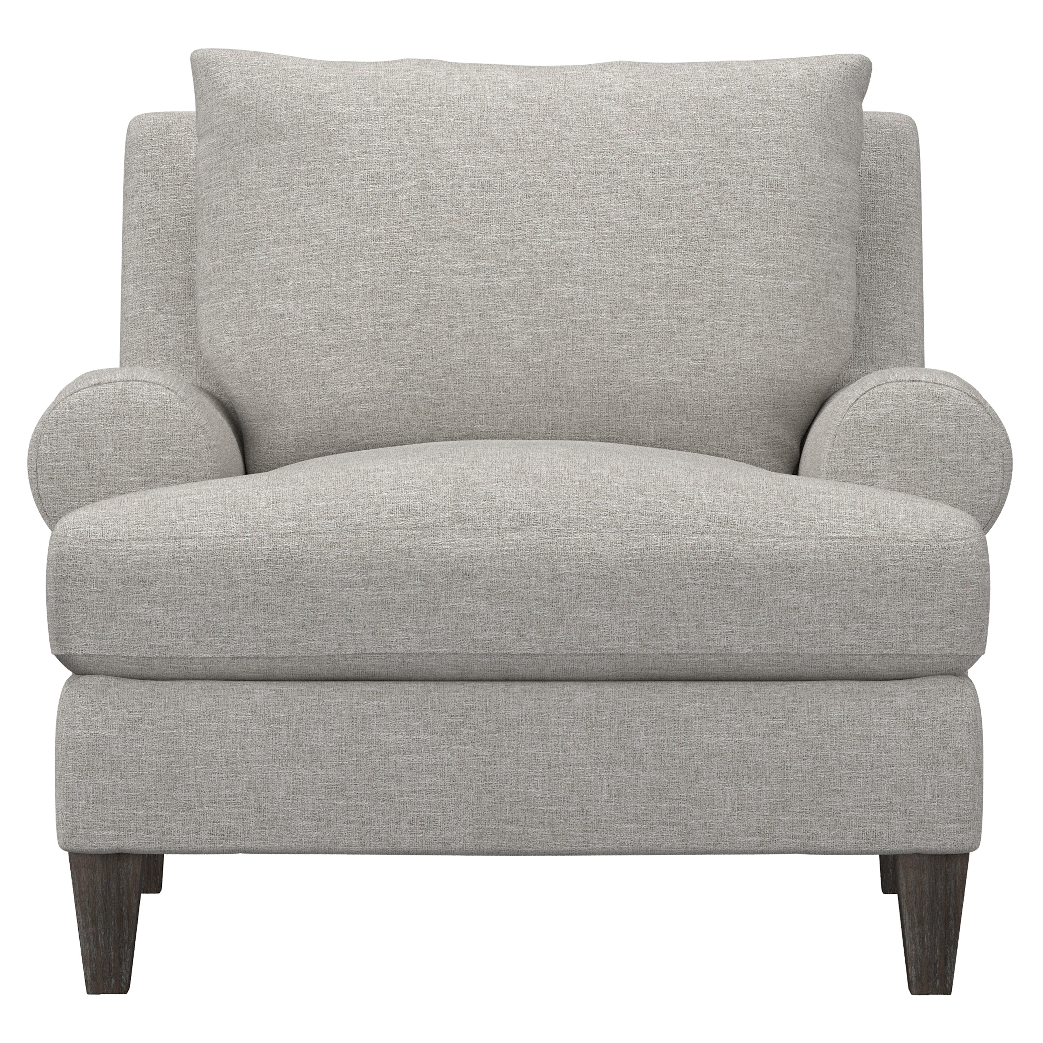 Bernhardt Living | Bernhardt Gray Isabella Chair - Portobello | P4612B
