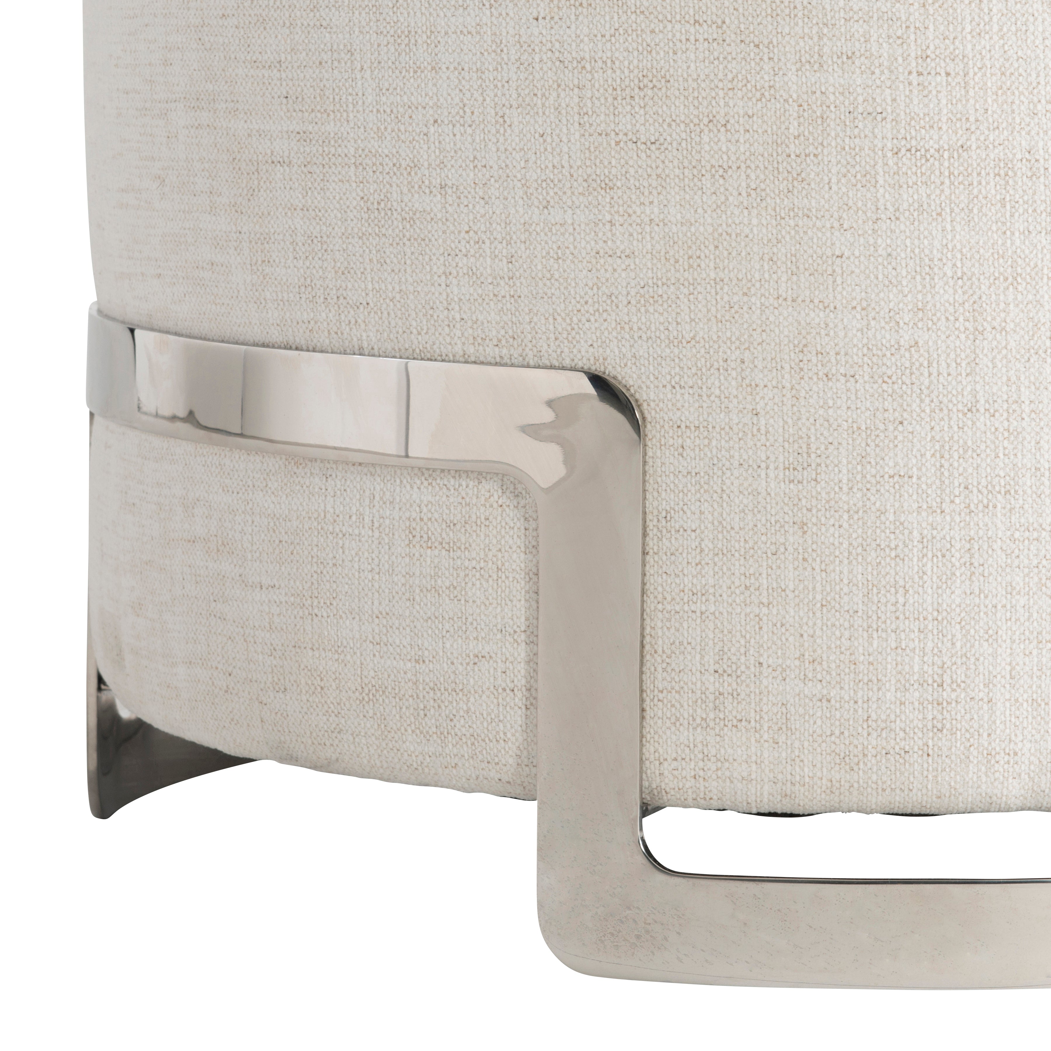 Bernhardt,Bernhardt Living | Bernhardt Modulum Round Bench - Beige,Tan | 315506