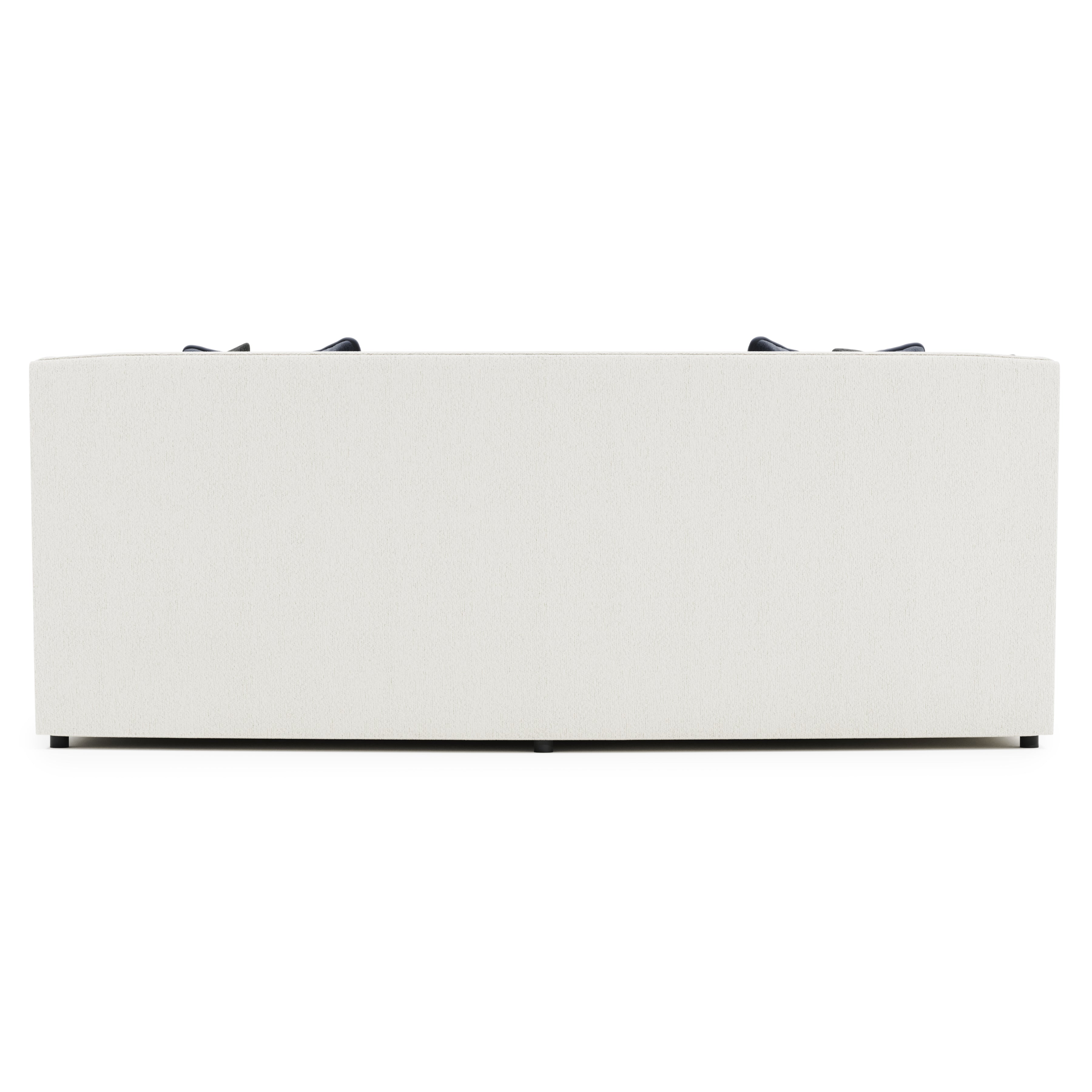 Bernhardt Living | Bernhardt Candace Fabric Sofa with Welt Trim - White/Cream | B7297A