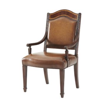 Theodore Alexander Sheraton's Satinwood Armchair