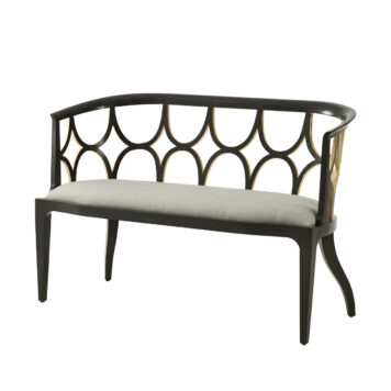 Theodore Alexander Ebonised Connaught Settee