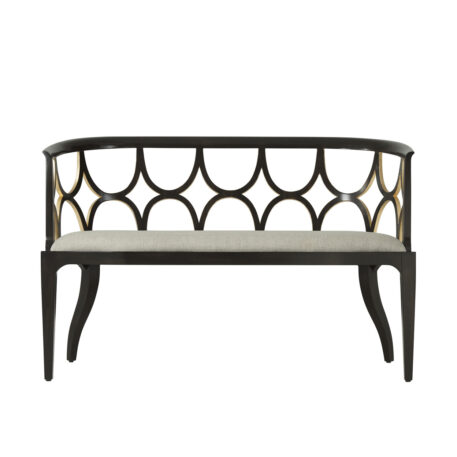 Theodore Alexander Ebonised Connaught Settee - Image 3