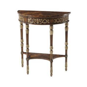 Theodore Alexander Beauty of Leaves Accent Console Table