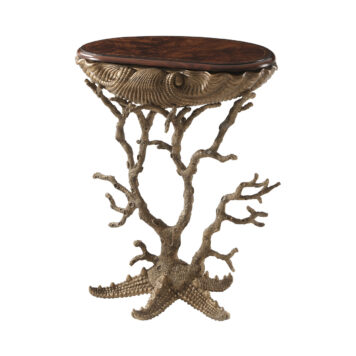 Theodore Alexander Gilt Grotto Accent Console Table