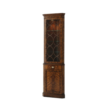 Theodore Alexander Corner Cabinet of Georgian England