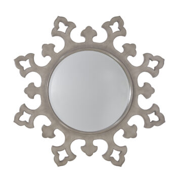 Alden Home Moroccan Mirror-French Grey