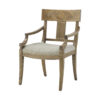 Theodore Alexander Jude Klismos Dining Armchair
