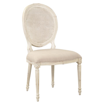 Alden Home Provencal Cane Back Chair