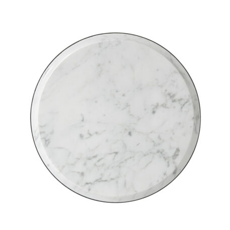 Theodore Alexander Contour Side Table (Pure Pearl, Small) - Image 3