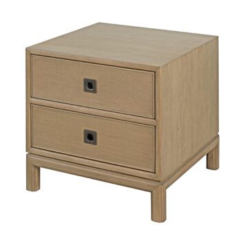 Theodore Alexander Montauk 2-Drawer Side Table
