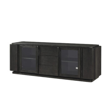 Theodore Alexander Repose Glass Door Media Console