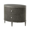 Theodore Alexander Eli Oval Nightstand