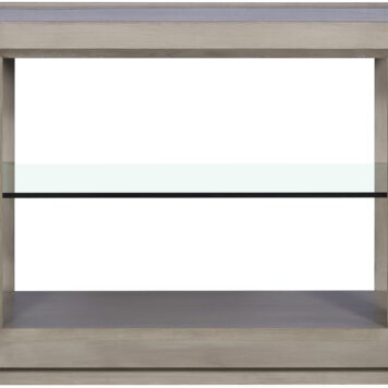 Vanguard Thom Filicia Maxwell Bunching Chest with Glass Shelf